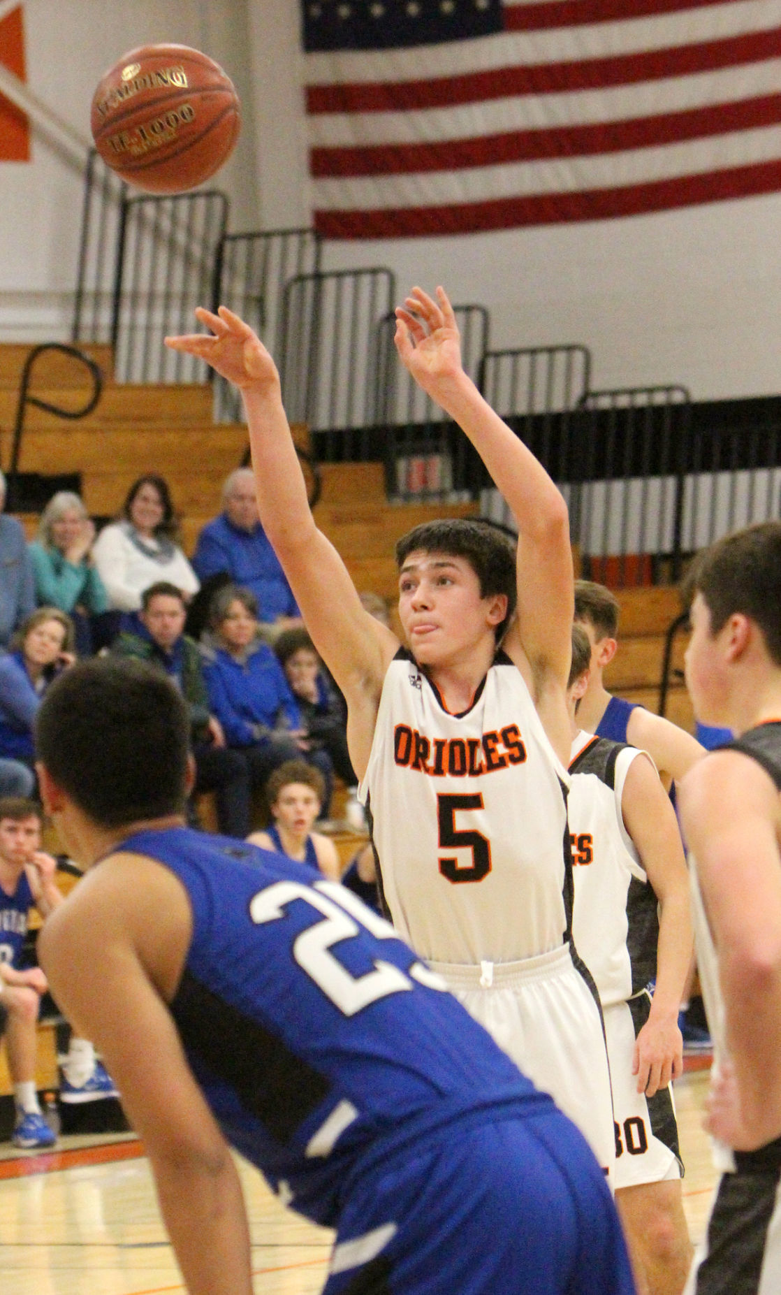 Saint Croix Central at Stanley-Boyd boys basketball 2-15-20